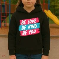 Be Love Be Kind Be You Kids Hoodie thumb 3