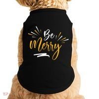 Be Merry Christmas  Doggie Tank thumb 0
