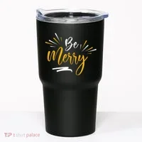Be Merry Christmas  Tumbler thumb 0