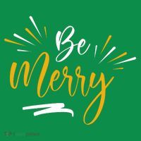 Be Merry Christmas  Coaster thumb 2
