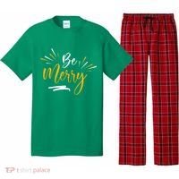Be Merry Christmas  Pajama Set thumb 0
