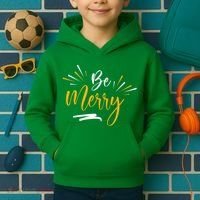 Be Merry Christmas  Kids Hoodie thumb 2