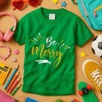 Be Merry Christmas  Kids T-Shirt thumb 3