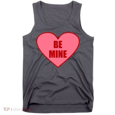 Be Mine Valentine's Day Heart Love Design Tank Top