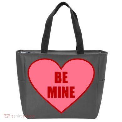 Be Mine Valentine's Day Heart Love Design Tote Bag