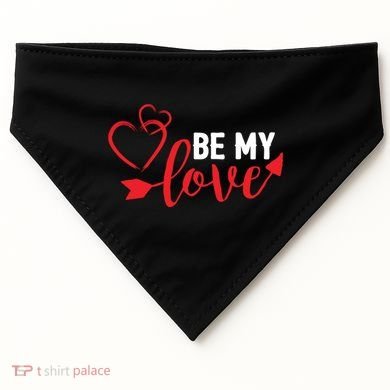 Be My Love Arrow Heart USA-Made Doggie Bandana