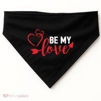 Be My Love Arrow Heart USA-Made Doggie Bandana thumb 0