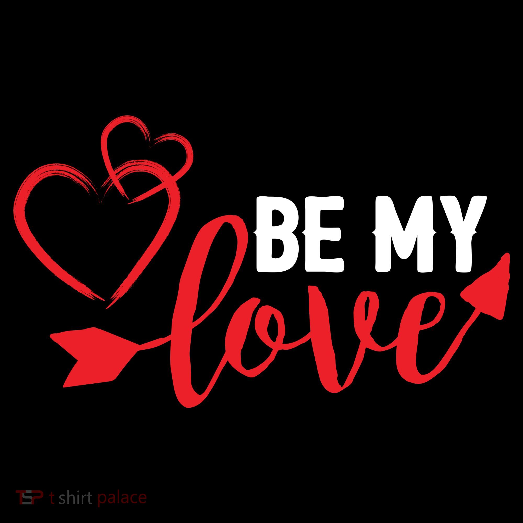 Be My Love Arrow Heart Long Sleeve Shirt