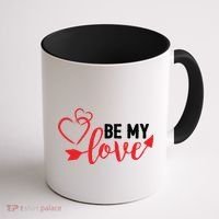 Be My Love Arrow Heart Coffee Mug thumb 1