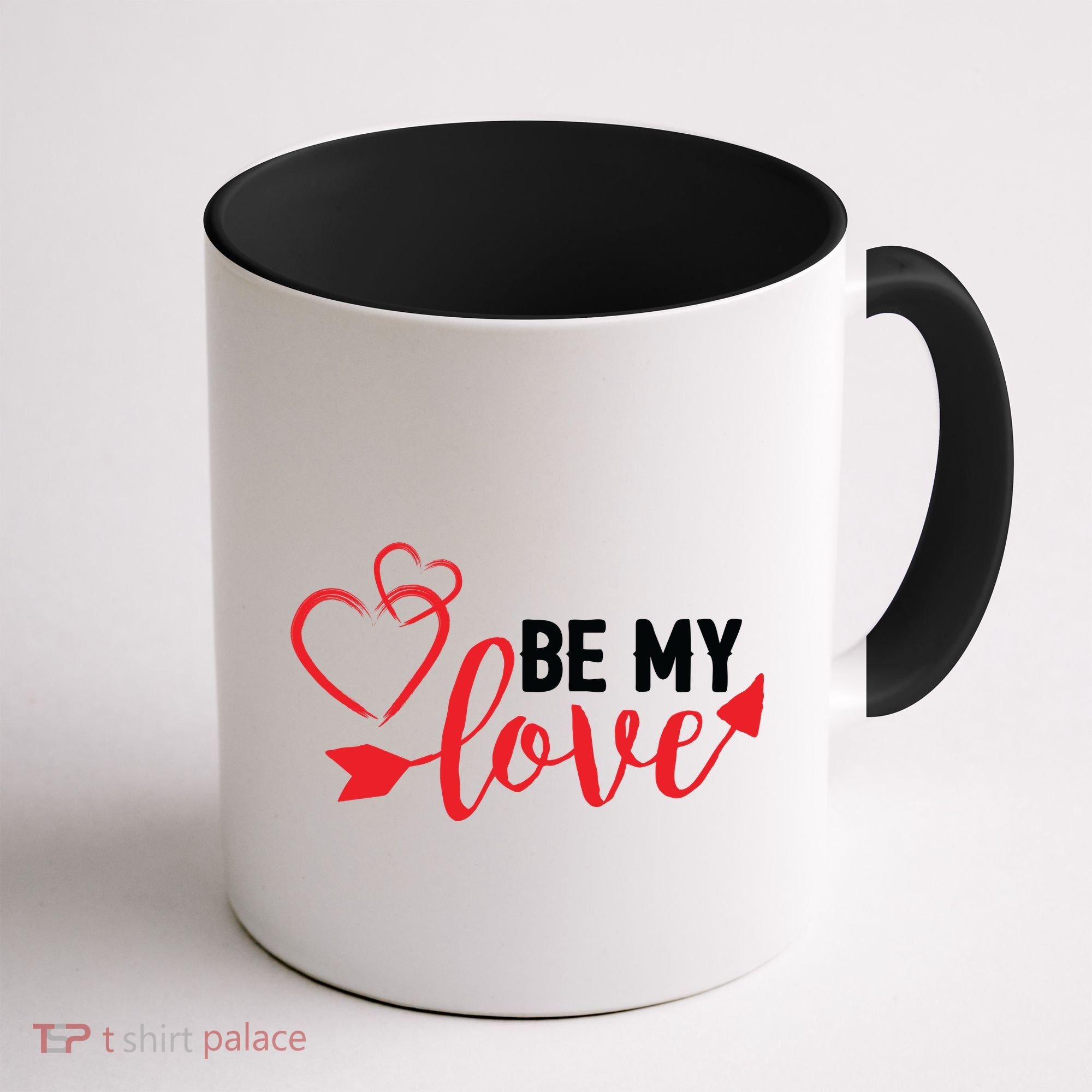 Be My Love Arrow Heart Coffee Mug