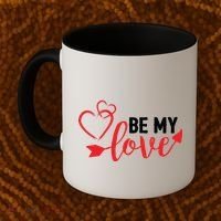 Be My Love Arrow Heart Coffee Mug thumb 2