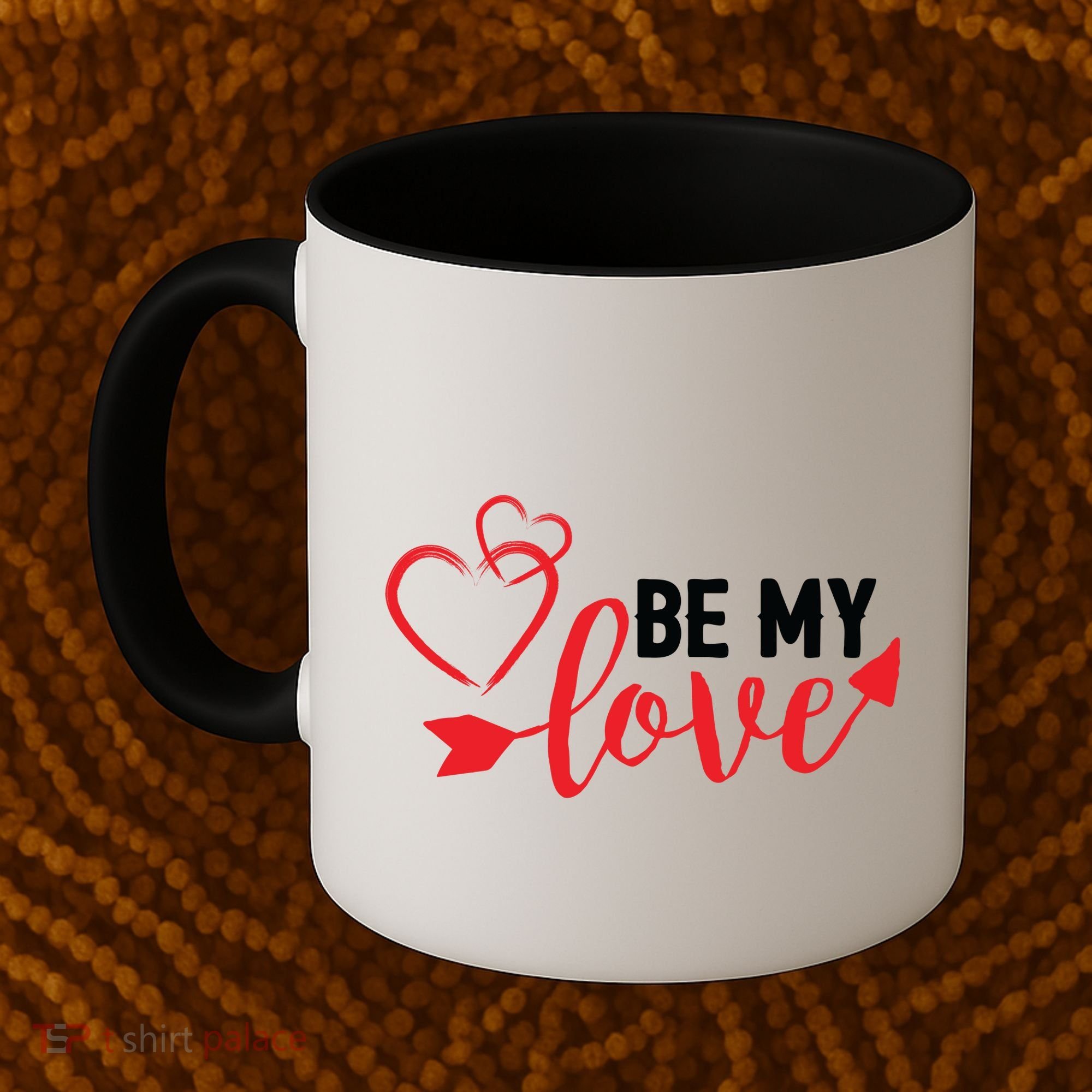 Be My Love Arrow Heart Coffee Mug
