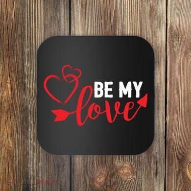 Be My Love Arrow Heart Coaster