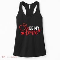Be My Love Arrow Heart Women's Tank Top thumb 0
