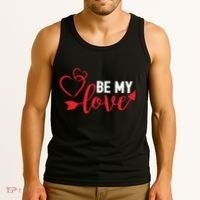 Be My Love Arrow Heart Tank Top thumb 3