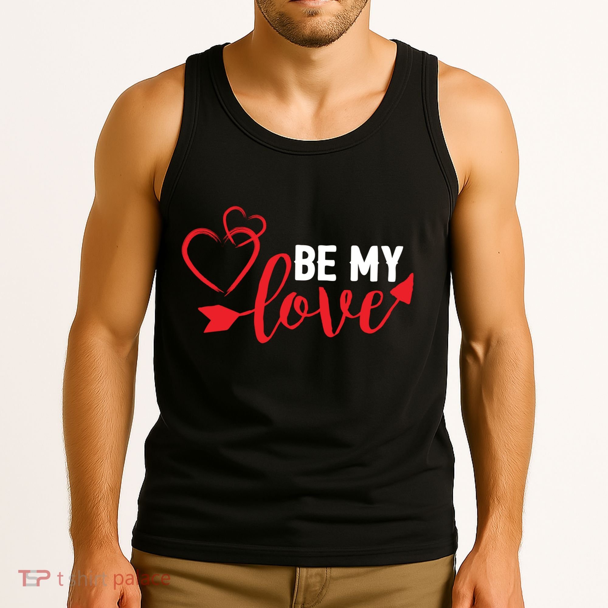 Be My Love Arrow Heart Tank Top