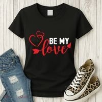 Be My Love Arrow Heart Women's T-Shirt thumb 3