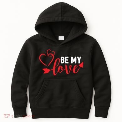 Be My Love Arrow Heart Kids Hoodie