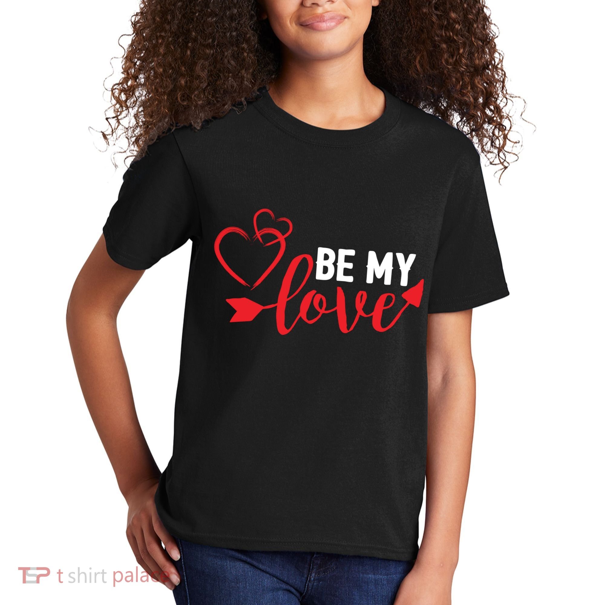 Be My Love Arrow Heart Kids T-Shirt