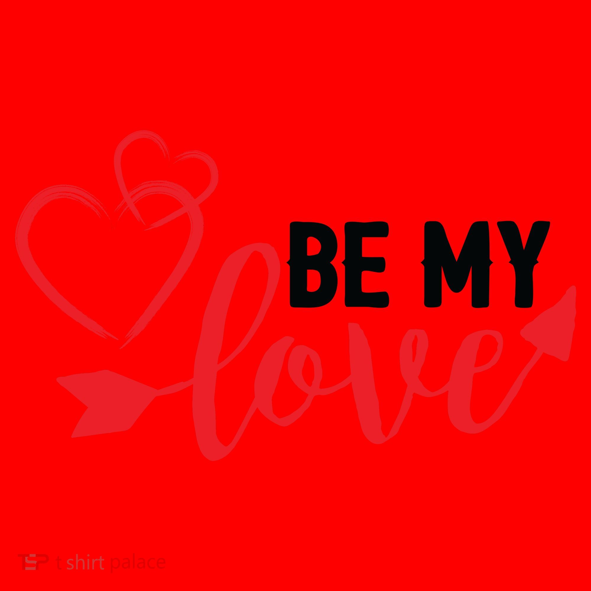 Be My Love Arrow Heart Santa Hat