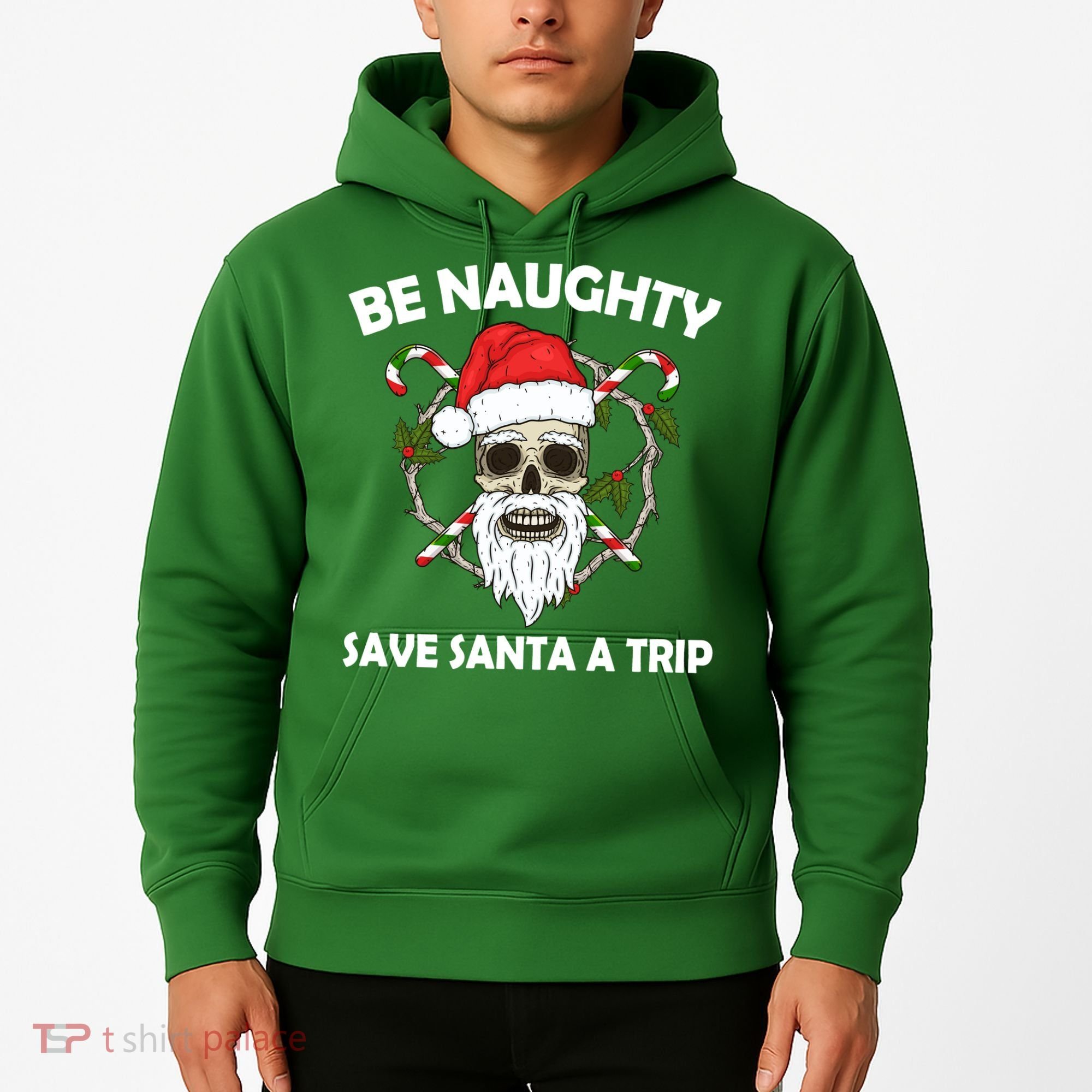 Be Naughty Save Santa A Trip Hoodie