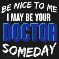 Be Nice To Me I May Be Your Doctor Someday Women's Hoodie thumb 2