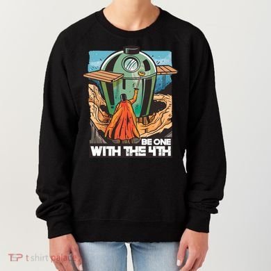 Be One With The 4th BBQ Parody Women's Sweatshirt