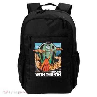 Be One With The 4th BBQ Parody Backpack