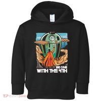 Be One With The 4th BBQ Parody Toddler Hoodie thumb 0
