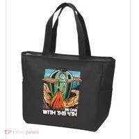 Be One With The 4th BBQ Parody Tote Bag thumb 3