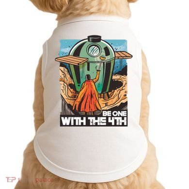 Be One With The 4th BBQ Parody Doggie Tank