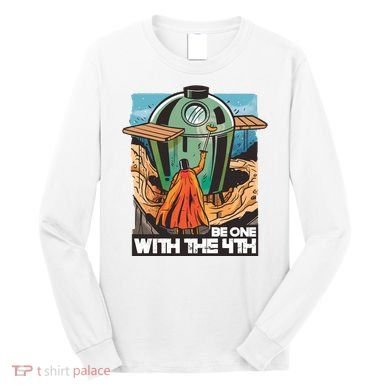 Be One With The 4th BBQ Parody Long Sleeve Shirt