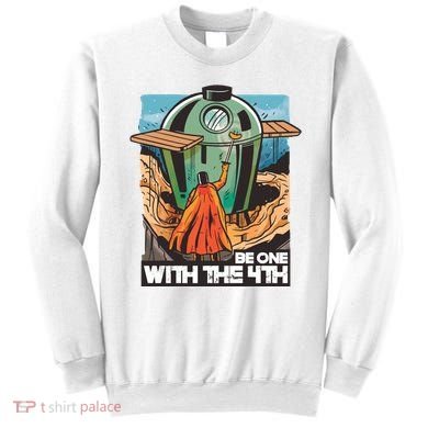 Be One With The 4th BBQ Parody Sweatshirt