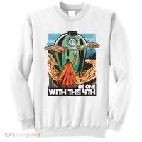 Be One With The 4th BBQ Parody Sweatshirt thumb 0