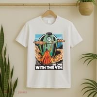 Be One With The 4th BBQ Parody T-Shirt thumb 2