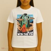 Be One With The 4th BBQ Parody T-Shirt thumb 4