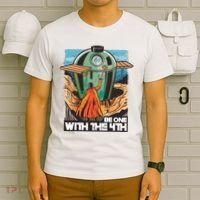 Be One With The 4th BBQ Parody T-Shirt thumb 6