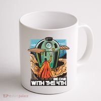 Be One With The 4th BBQ Parody Coffee Mug thumb 1