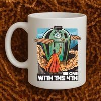 Be One With The 4th BBQ Parody Coffee Mug thumb 2
