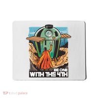Be One With The 4th BBQ Parody Mousepad thumb 0