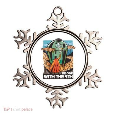 Be One With The 4th BBQ Parody Ornament
