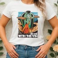 Be One With The 4th BBQ Parody Women's T-Shirt thumb 2