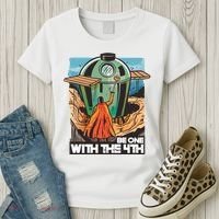 Be One With The 4th BBQ Parody Women's T-Shirt thumb 3