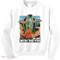 Be One With The 4th BBQ Parody Kids Sweatshirt thumb 0