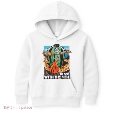 Be One With The 4th BBQ Parody Kids Hoodie