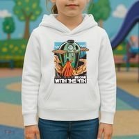 Be One With The 4th BBQ Parody Kids Hoodie thumb 3