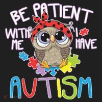 Be Patient With Me Autism Owl Hat thumb 2