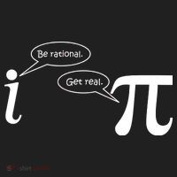Be Rational Get Real Pi Math Women's Sweatshirt thumb 2