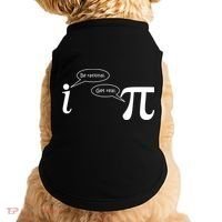 Be Rational Get Real Pi Math Doggie Tank thumb 0