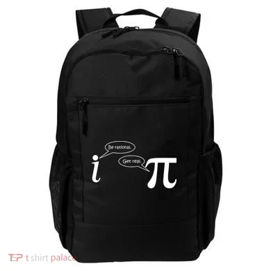 Be Rational Get Real Pi Math Backpack